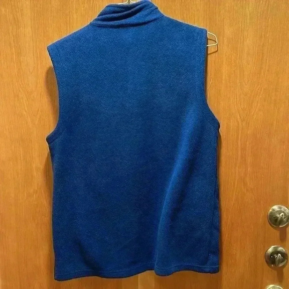 Blue fleece vest size small - Picture 4 of 4